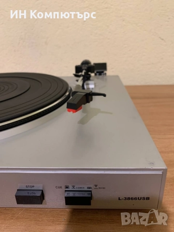 Продавам нов грамофон Lenco L-3866 USB, снимка 7 - Грамофони - 52517302