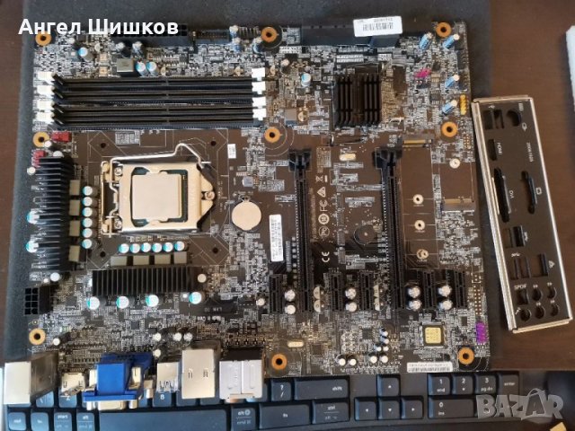 Дънна платка Z170 ECS Z170H4-EA + I5-6500 3200MHz 3600MHz(turbo) L2-1MB L3-6MB Socket 1151 , снимка 1