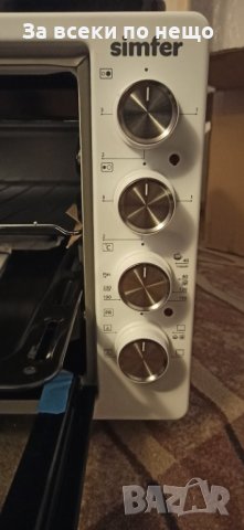 Ел. фурна с функция за приготвяне на кисело мляко SIMFER 42L, снимка 6 - Печки, фурни - 37685079