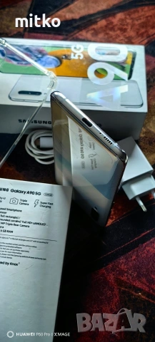 SAMSUNG GALAXY A90 5G-Много рядък модел.Перфектно състояние.Пълен комплект, снимка 13 - Samsung - 53273020