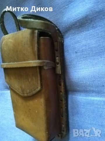 Калъвче за колан за цигари 100мм-естествена кожа 110х65х25мм, снимка 7 - Табакери - 32973601