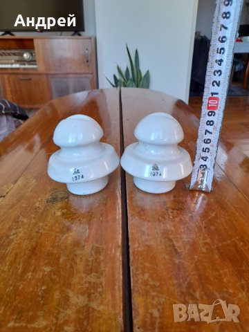 Стар порцеланов изолатор, снимка 3 - Други ценни предмети - 38520365