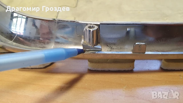  Хром рамка за решетка на предна броня за Peugeot 208 I / Пежо 208 (2016-2019), снимка 9 - Части - 51251943