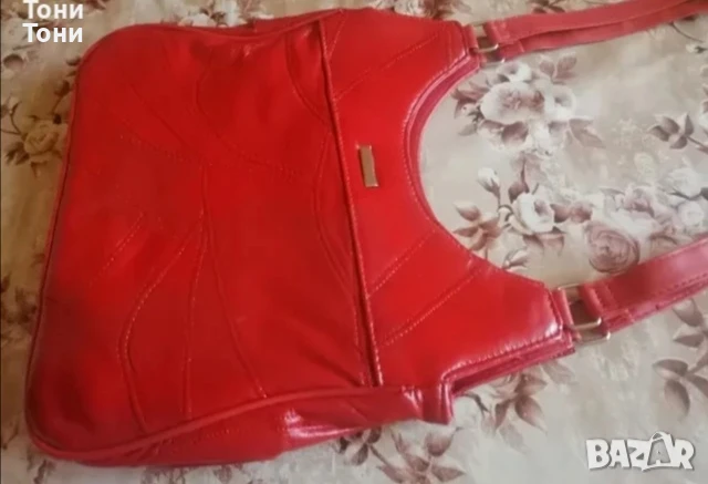 Нова Кожена Дамска Чанта , снимка 5 - Чанти - 51081798