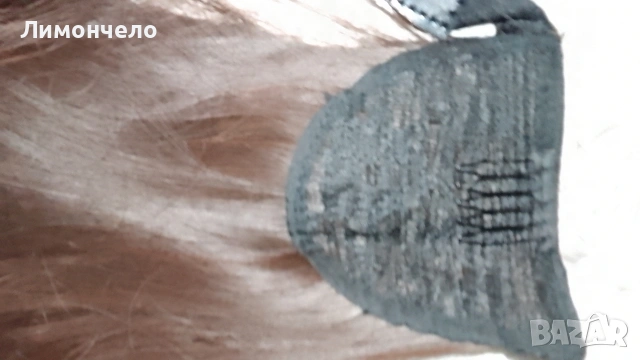 Маркова дълга кафява опашка на Haircub , снимка 5 - Аксесоари за коса - 53444588