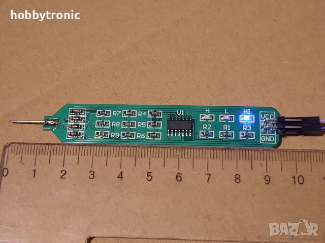 Тестер на логически нива 0/1/HiZ