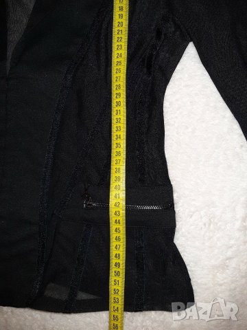 Елегантна блуза от прозрачна материя р-р S, снимка 10 - Сака - 28945662