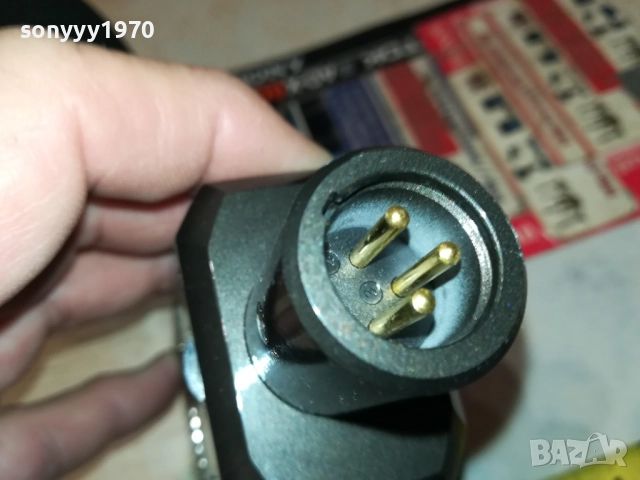 МЕТАЛЕН МИКРОФОН ОТ ФРАНЦИЯ 2310251652, снимка 9 - Микрофони - 52156849