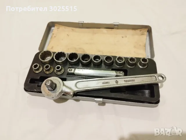Старо Руско гедоре на 1/2", СССР, Гидория, Гедория, Кутия с инструменти , снимка 3 - Гедорета - 42663965