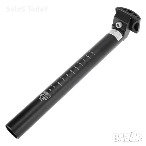 Тръба за седалка за колело, Колче за седалка на велосипед, 32см, Черна, снимка 5 - Части за велосипеди - 49747700