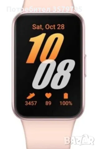 Samsung Galaxy Fit3 Rosa (розово злато) (сребрист) SM-R390, снимка 9 - Смарт гривни - 49016939