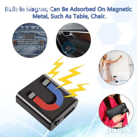 Магнитно мини гласово  записващо устройство STTWUNAKE, снимка 2 - Друга електроника - 49902888