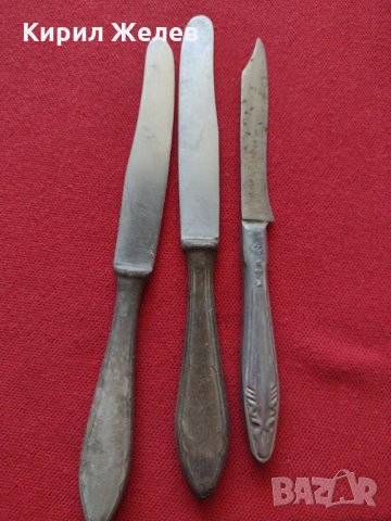Три стари ножа от соца за колекция декорация битов кът - 91771, снимка 10 - Други ценни предмети - 34782472