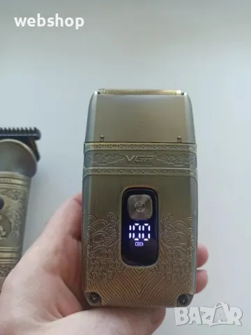 Супер Комплект 2в1 за подстригване и бръснене VGR V-649, Машинка за подстригване + Самобръсначка, снимка 5 - Машинки за подстригване - 50440925