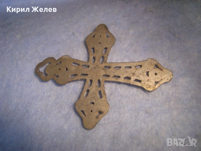 СТАРО АЖУРНО ПАТИНИРАНО ПОСРЕБРЕНО НАГРЪДНО КРЪСТЧЕ СТАРИНЕН ФИЛИГРАНЕН СТИЛ 87191, снимка 7 - Антикварни и старинни предмети - 36901849