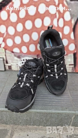 Английски мъжки непромокаеми маратонки от естествена кожа, снимка 6 - Маратонки - 52190500