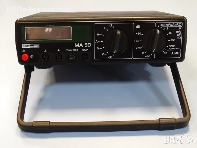 цифров мултиметър BBC Goerz Metrawatt MA 5D digital multimeter, снимка 9 - Други машини и части - 49737718