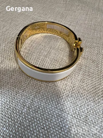 бяла гривна Hermes, снимка 3 - Гривни - 48683709