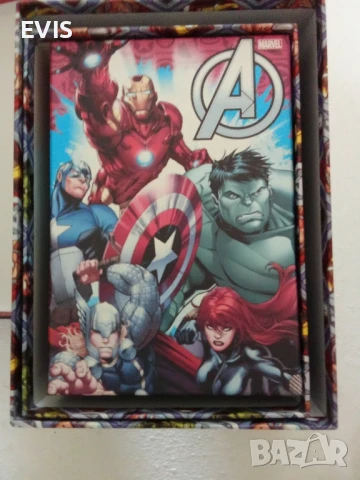 Продавам комплект от 3 картонени кутии с дизайн Marvel 🦸‍♂️🦸‍♀️, снимка 3 - Други - 50823926