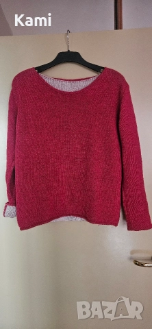 Цикламен, топъл пуловер, М размер , снимка 6 - Блузи с дълъг ръкав и пуловери - 52678435