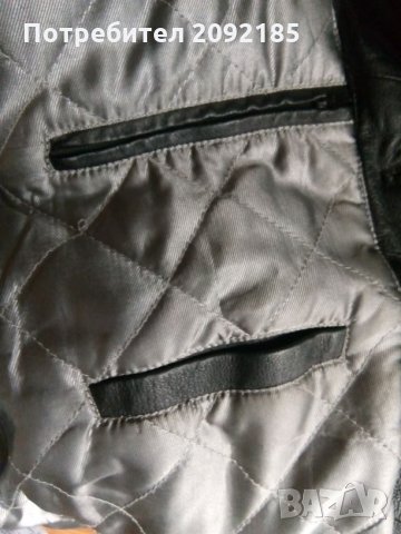 Мъжко кожено сако, снимка 5 - Сака - 26902084