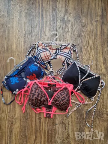 Бански от две части FENDI 
MOSCHINO BURBERRY 
Размери S-M-L-XL, снимка 11 - Бански костюми - 50309721