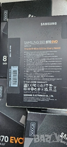 SSD диск Samsung EVO 870 512 GB, снимка 3 - Твърди дискове - 52429366