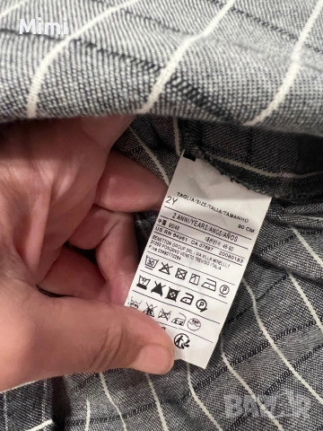 Benetton детска рокля+пухено елече 2г, снимка 4 - Бебешки рокли - 49291032