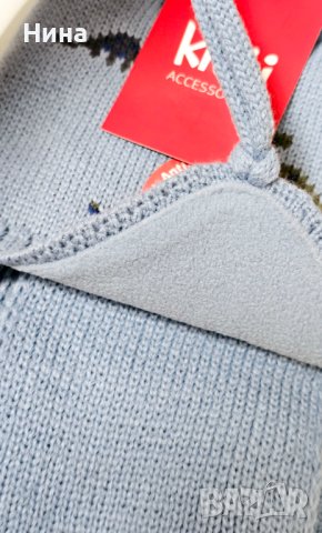 Бебе комплект от шапка, шал и ръкавици , снимка 4 - Бебешки шапки - 42967571