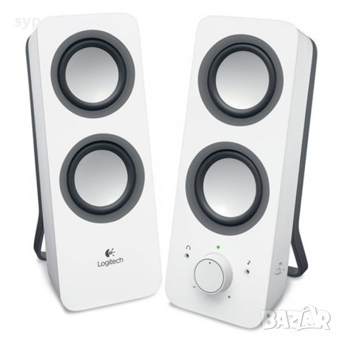 Тонколони USB Logitech Multimedia Z200 White, 5W RMS SS300830, снимка 1 - Тонколони - 39096890