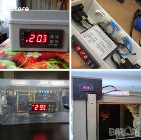 Температурен контролер STC-1000-220V, 10A с 1 сензор, снимка 6 - Други стоки за дома - 52568661