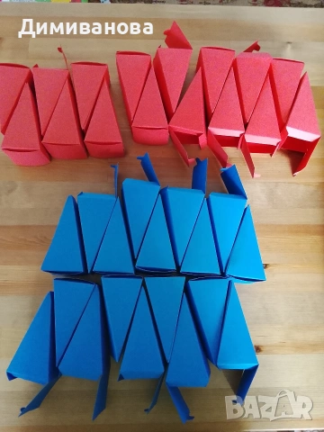 34 Парчета за хартиена торта