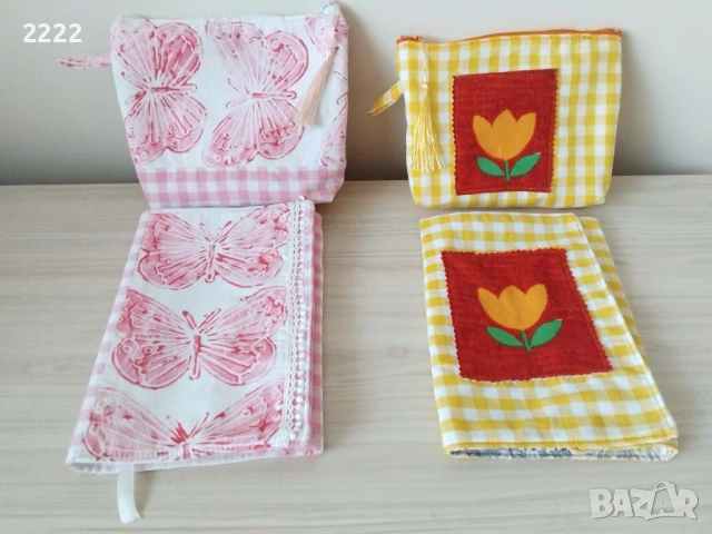 Подвързия/калъфка/ за книга, снимка 10 - Ръчно изработени сувенири - 53174210