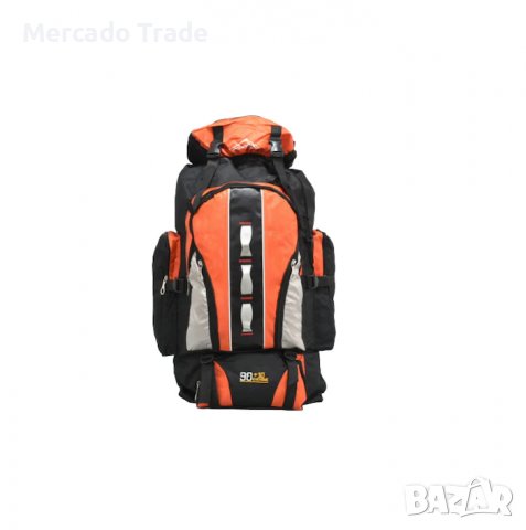 Туристическа раница Mercado Trade, Текстил, 80 л., 22128, Оранж