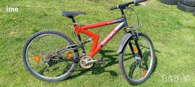 Велосипед НОМЕР 01. Torreth. 26 цола, 21 скорости. 48 см от седалката до центъра на средното.