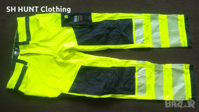 HELLY HANSEN 77472 Hi Vis Construction Stretch Work размер 52 / L работен панталон W4-420