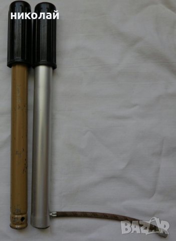 Помпа за гуми на ретро велосипед Балкан оригинални употребявани но запазена и напълно изправни, снимка 2 - Аксесоари за велосипеди - 36890876