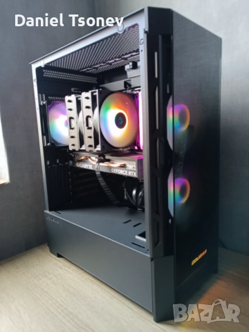 Геймърски Kомпютър🖥️ GEFORCE RTX 4060, AMD Ryzen 7 5700X3D