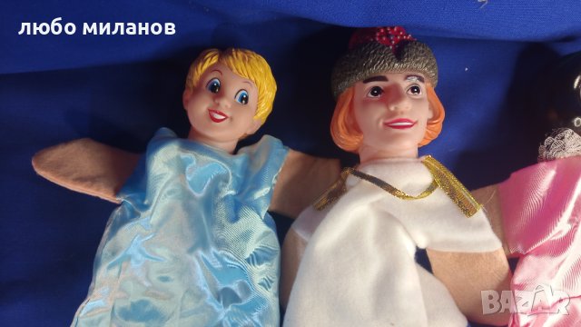 Кукли за ръка за куклено представление - 8 бр различни, снимка 9 - Колекции - 43426276