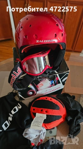 Пълен ски/сноуборд комплект Salomon+Bolle, снимка 2 - Зимни спортове - 53293133