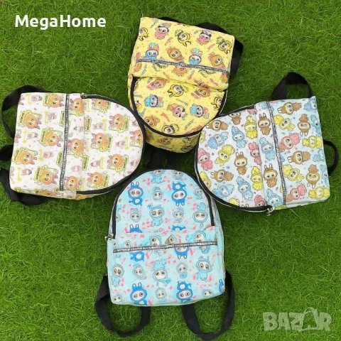 Детска раничка с герои LABUBU  – лека, удобна, 6 цвята, снимка 2 - Раници - 53482696