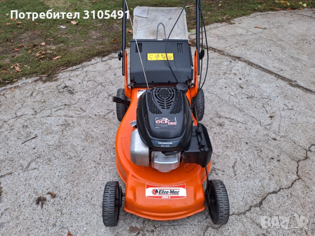 Косачка Honda Oleo-mac 5к.с. самоходна мулчираща с кош, снимка 3 - Градинска техника - 52055688