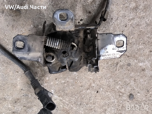 Брава механизъм ключалка преден капак за Голф 4 Бора Пасат VW Golf 4 Bora Passat 1J0823509, снимка 2 - Части - 52778017