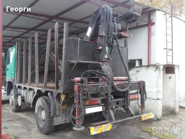 Ман 4х4 с кран за дърва в Камиони в гр. София - ID35284982 — Bazar.bg
