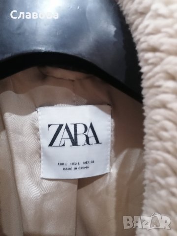 палтенце ZARA , снимка 4 - Палта, манта - 43946940