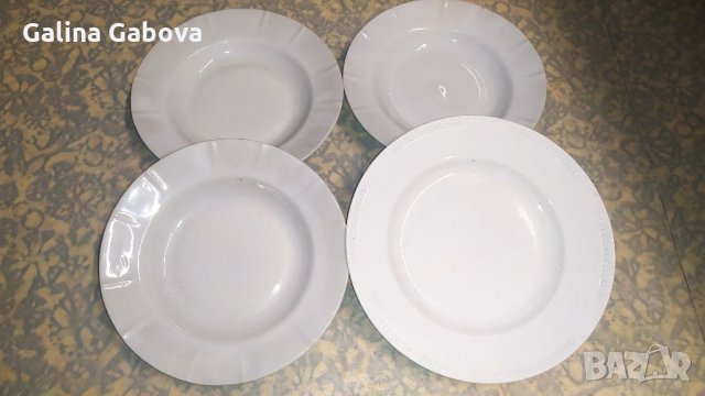 Старинни порцеланови чинии , снимка 3 - Чинии - 29023423