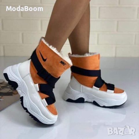 🔝✔️Nike уникални зимни дамски боти Найк✔️🔝