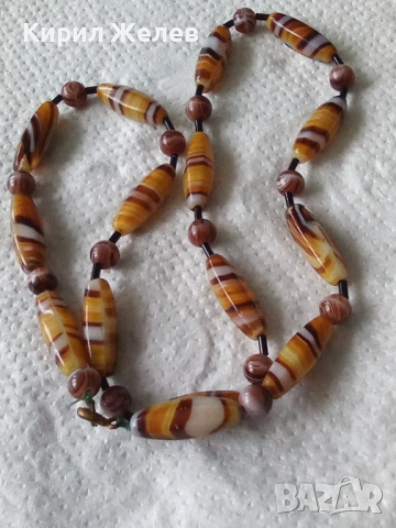 Старинно ретро колие 52689, снимка 3 - Колиета, медальони, синджири - 52866274