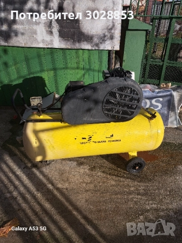 3 фазен компресор 200 лтр.