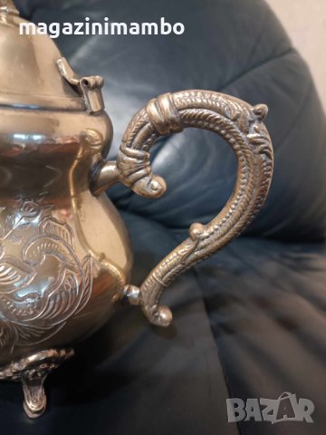 Уникален сервиз от масивен месинг, снимка 15 - Антикварни и старинни предмети - 44002540